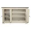 Bowery Hill Server in Antique White and Weathered Oak