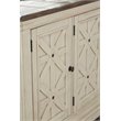 Bowery Hill Server in Antique White and Weathered Oak