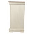 Bowery Hill Server in Antique White and Weathered Oak