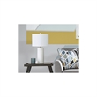 Bowery Hill Ceramic Table Lamp in White (Set of 2)