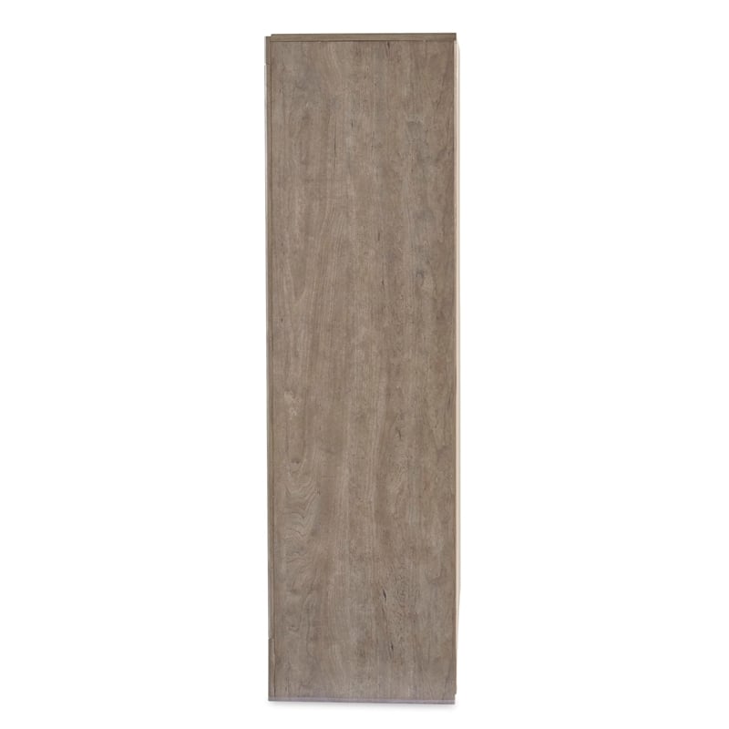 Bowery Hill 5 Drawer Chest in Gray