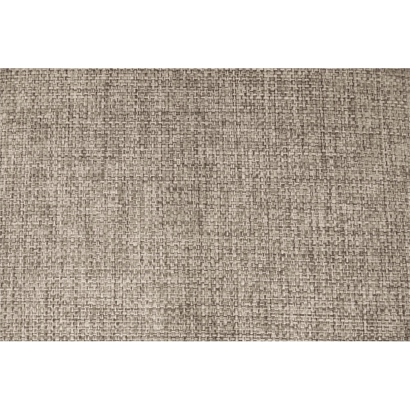 Bowery Hill Upholstered Dining Bench in Gray and Brown