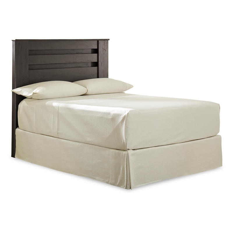 Bowery Hill Full Panel Headboard in Charcoal