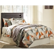 Bowery Hill Full Panel Headboard in Charcoal
