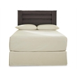 Bowery Hill Full Panel Headboard in Charcoal