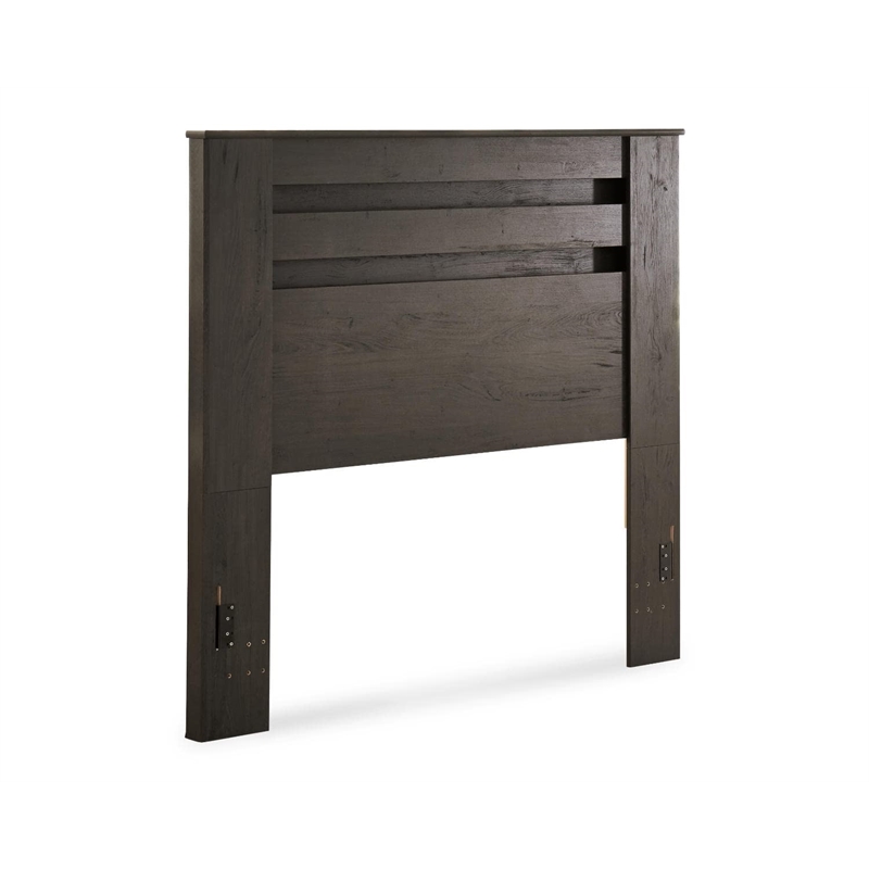 Bowery Hill Full Panel Headboard in Charcoal