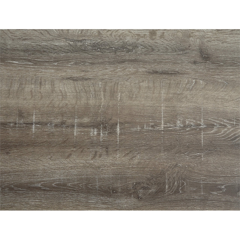 Bowery Hill Modern 3 Piece Coffee Table Set in Dark Metallic and Black