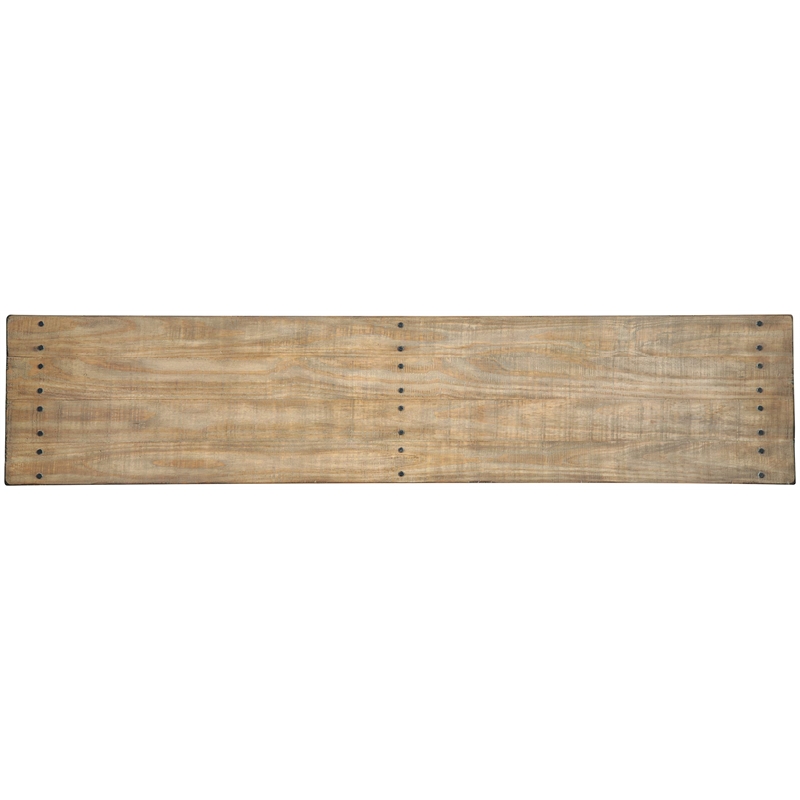 Bowery Hill Console Table in Light Brown