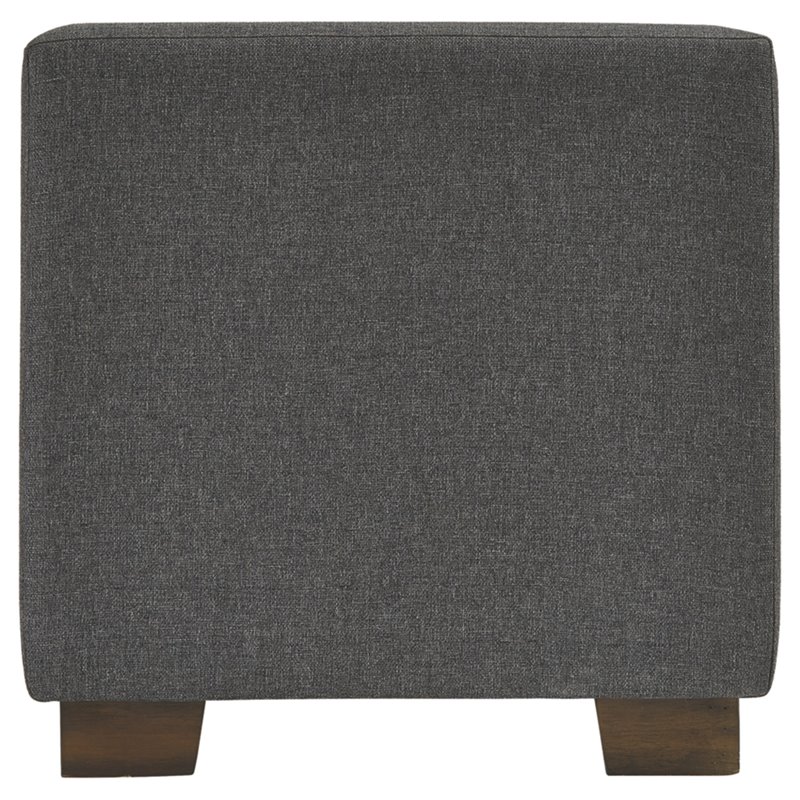 Bowery Hill Storage Bench in Gray