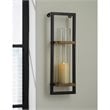 Bowery Hill Wall Sconce in Natural and Black