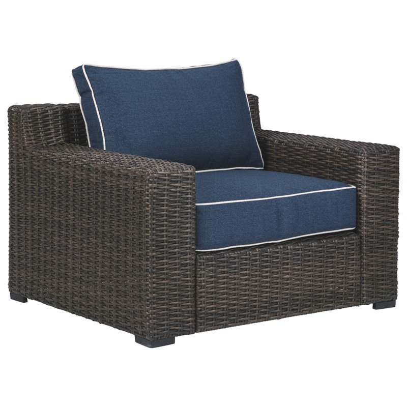 spruce hills wicker patio chair