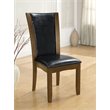 Bowery Hill 7 Piece Wood Dining Set in Brown Cherry
