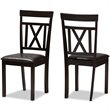 Bowery Hill 5 Piece Dining Set in Dark Brown