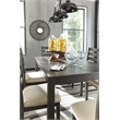 Bowery Hill 7 Piece Dining Table Set in Brown