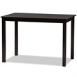Bowery Hill 5 Piece Dining Set in Dark Brown