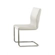 Bowery Hill Contemporary 7 Piece Wood Dining Set in White