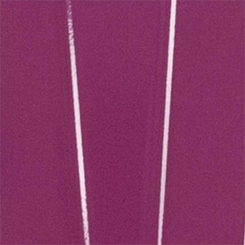 Bowery Hill Transitional Metal Dining Side Chair in Purple