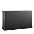 Bowery Hill 6 Drawer Wooden Dresser in Black