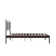 Bowery Hill Contemporary Twin Spindle Solid Wood Platform Bed in White