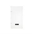 Bowery Hill Modern Wood Full Murphy Bed Chest with Mattress in White