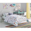Bowery Hill Twin Metal Bed in White