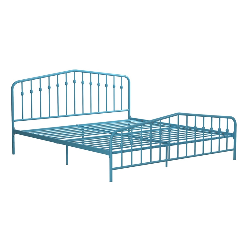 Adjustable Height Metal King Bed In, King Size Metal Bed Frame Adjustable Height