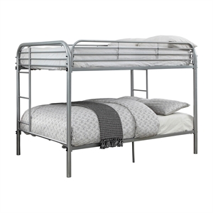 bowery hill contemporary metal bunk bed