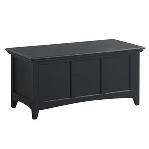 bowery hill storage chest in antique black