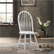 Bowery Hill Wood Dining Chair in Pure White