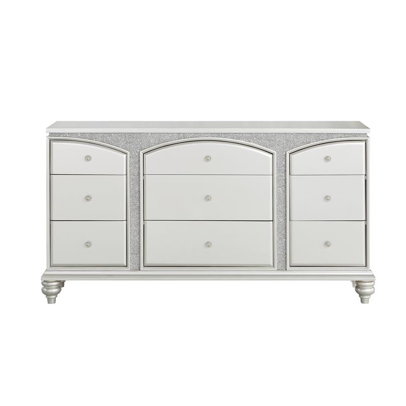 Bowery Hill Dresser in Platinum