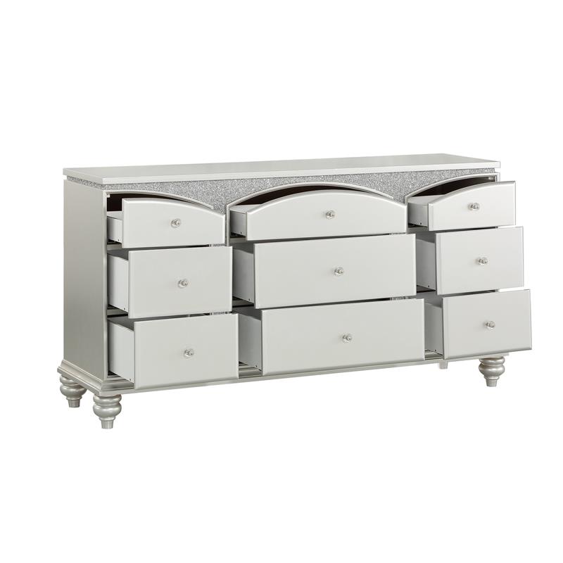 Bowery Hill Dresser in Platinum