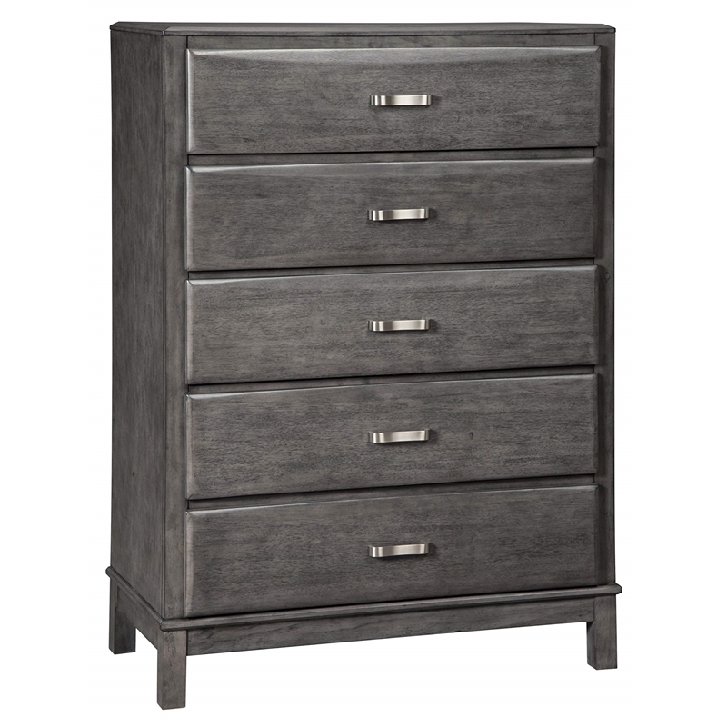 Bowery Hill 7 Drawer Dresser in Gray