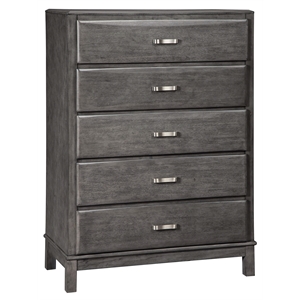 Bowery Hill 7 Drawer Dresser in Gray