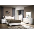Bowery Hill Contemporary Wood Dresser in White
