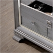 Bowery Hill 8-Drawer Contemporary Wood Dresser in Light Gray
