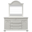 Bowery Hill Dresser & Mirror in White