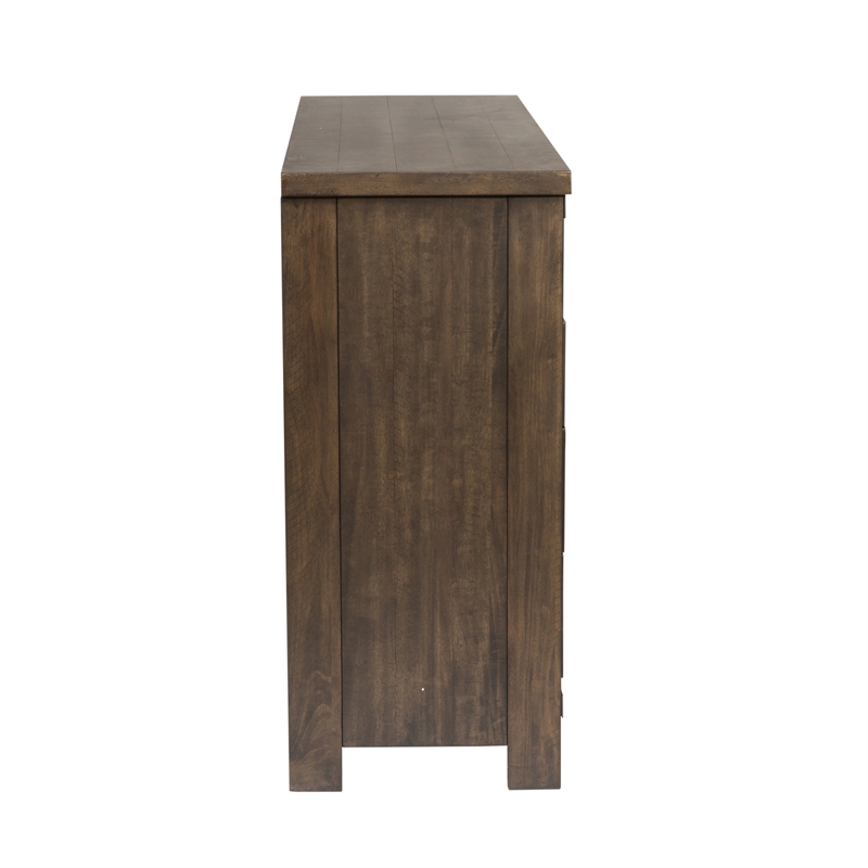 Bowery Hill 8 Drawer Dresser in Mahogany
