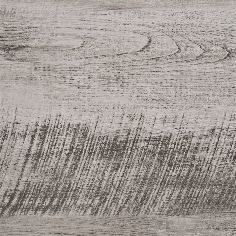 Bowery Hill Wood 7-Drawers Bedroom Dresser with Mirror Set in Gray