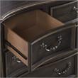 Bowery Hill Multi-step Molasses Wood 7-drawer Dresser and Mirror