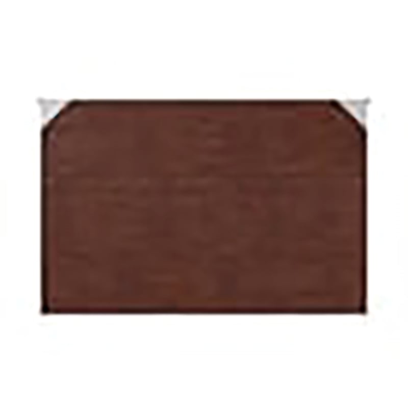 Bowery Hill Traditional Solid Wood Bed Chest with Mattress in Walnut