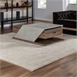 Bowery Hill Modern Wood Coffee Table in Reclaimed Oak