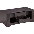 Bowery Hill Wood Storage Coffee Table in Espresso