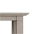 Bowery Hill Mid-Century Engineered Wood Storage Coffee Table in Washed Gray