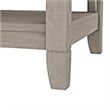Bowery Hill Mid-Century Engineered Wood Storage Coffee Table in Washed Gray