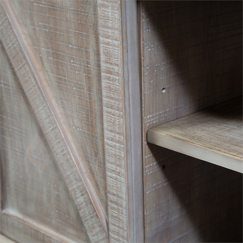 Bowery Hill Transitional Sofa Table in Tan