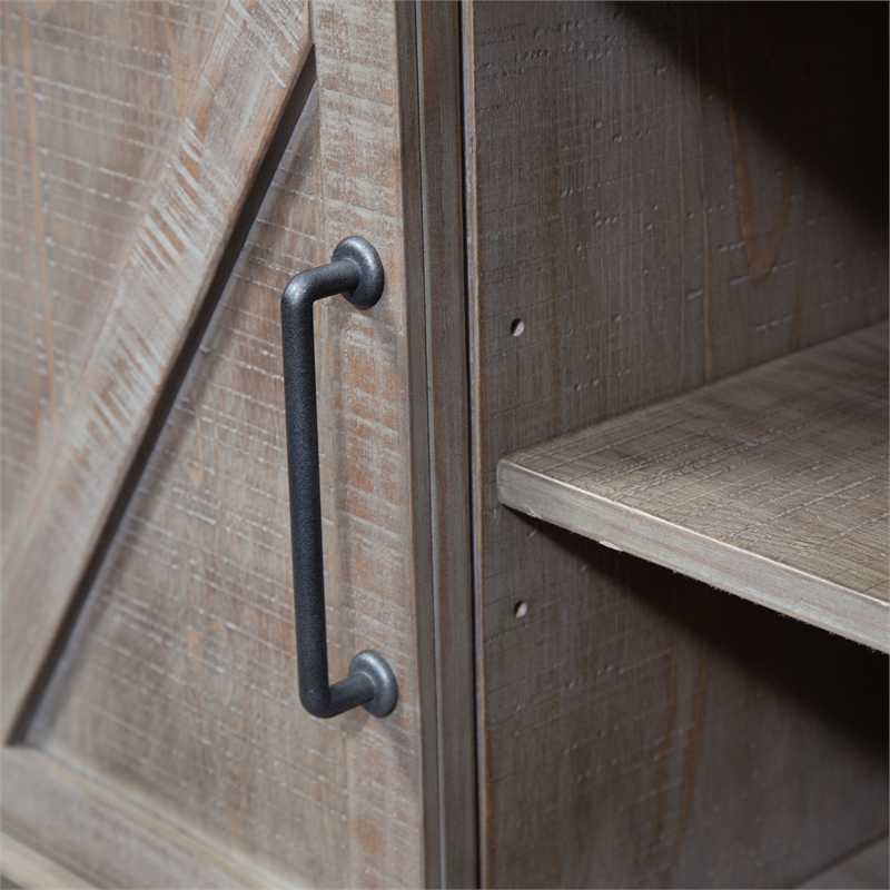 Bowery Hill Transitional Sofa Table in Tan