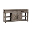 Bowery Hill Transitional Sofa Table in Tan