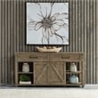 Bowery Hill Transitional Sofa Table in Tan