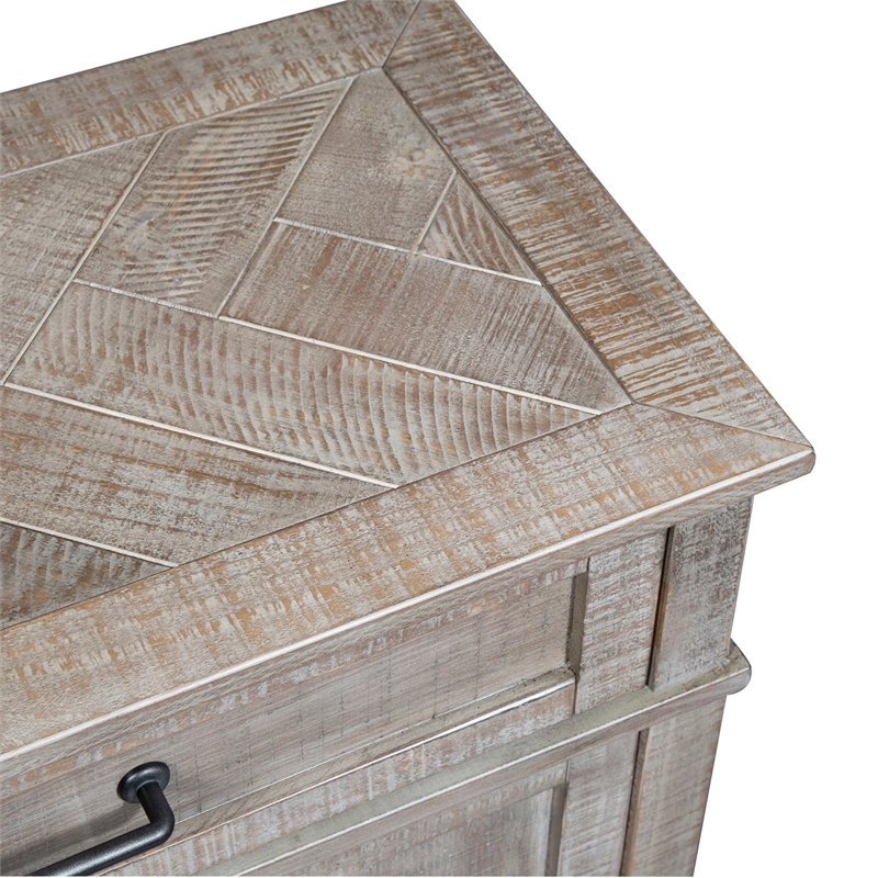 Bowery Hill Transitional Sofa Table in Tan