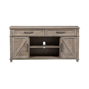 Bowery Hill Transitional Sofa Table in Tan